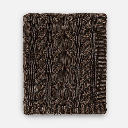 Плед Hygge, коричневый