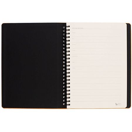 Ежедневник Spring Urban на заказ, недатированный, оранжевый