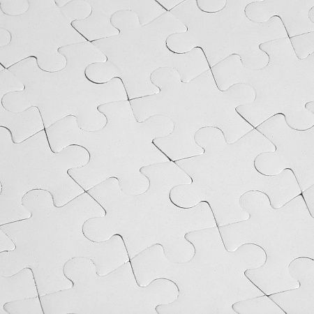 Пазл для сублимационной печати Stamper, белый