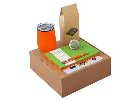 Набор «Writea» с ежедневником, ручкой и термокружкой