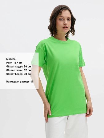Футболка унисекс Regent 150, зеленый лайм, размер XL