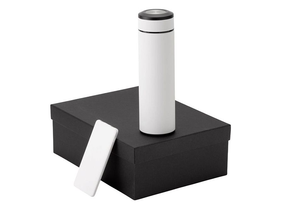 Подарочный набор "COLOR IT" c термосом и повербанком