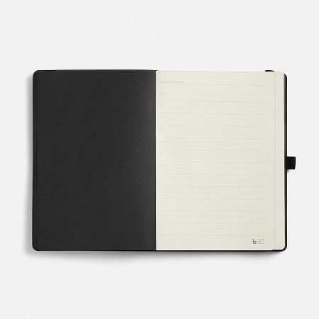 Ежедневник Peel Flex, недатированный, черный