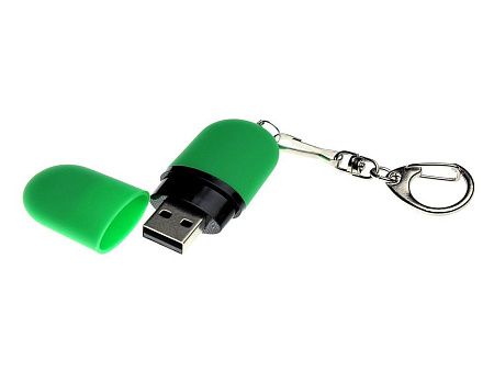 USB 3.0- флешка «Goutte Soft-touch» на 256 Гб каплевидной формы