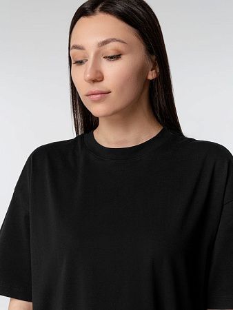 Футболка оверсайз женская Boxy Women, синяя (джинс), размер S