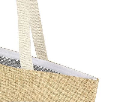 Сумка-холодильник Джута 12 л из джута плотностью 300 г/м²