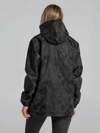 Ветровка светоотражающая Finvind, темно-серая, размер XXS