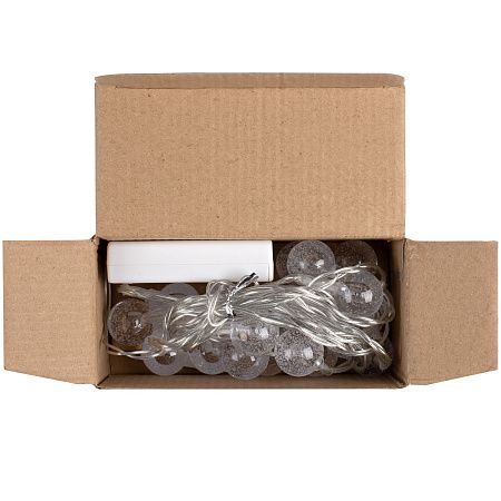 Подарочный набор "Свечение": гирлянда, открытка