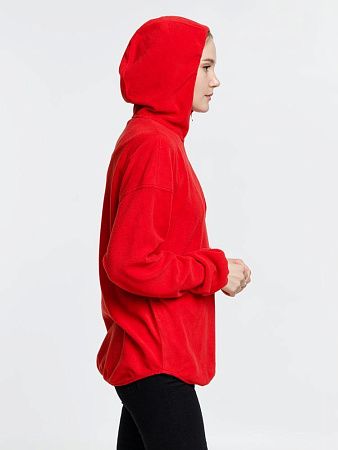 Анорак флисовый унисекс Fliska, красный, размер XL/2XL