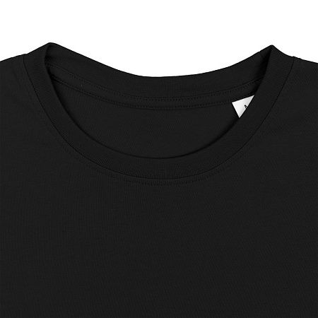 Футболка унисекс T-Bolka 180, черная, размер S