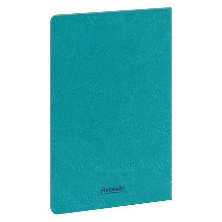 Блокнот Corsa slim, бирюзовый