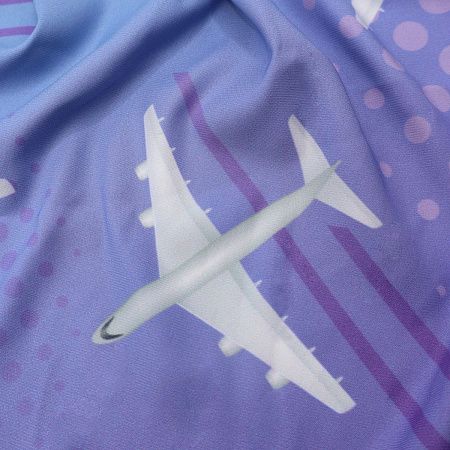 Французская косынка двухсторонняя Шарми, 35х70