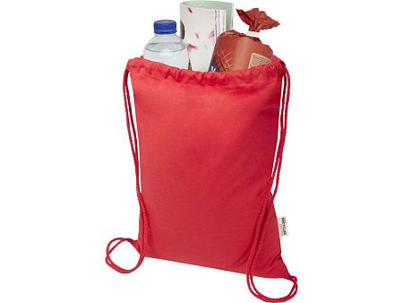 Рюкзак-мешок «Орегон Блэнд» из переработанного хлопка 140 г/м2