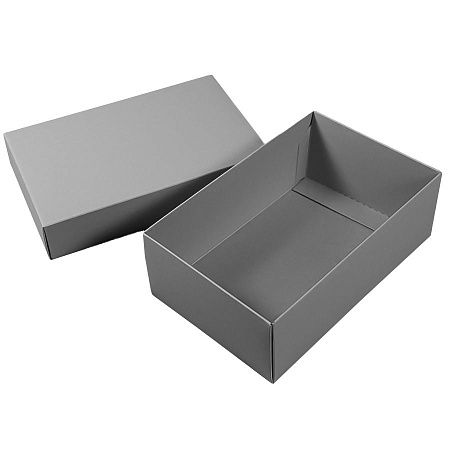 Коробка картонная, "COLOR" 11,5*6*17 см; серый