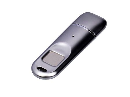 USB 3.0-флешка на 128 Гб со сканером отпечатков пальцев в подарочной упаковке