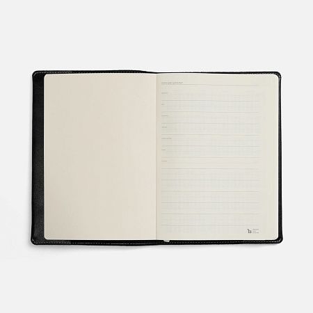 Ежедневник Apache, недатированный, черный