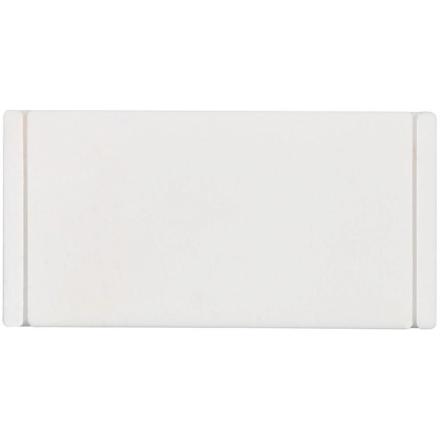 Лейбл из ПВХ Dzeta, XS, белый