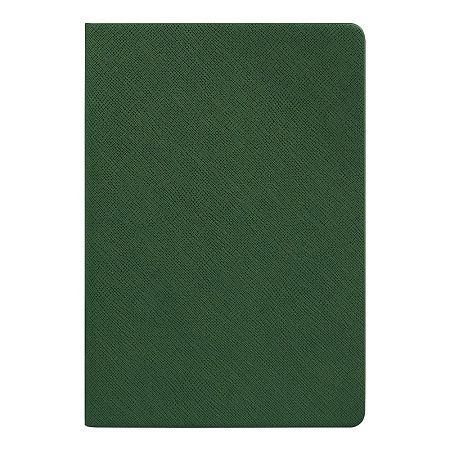 Ежедневник Flexy Terra А5, недатированный, зеленый, в гибкой обложке