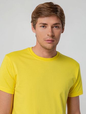 Футболка унисекс T-bolka 140, желтая, размер 3XL