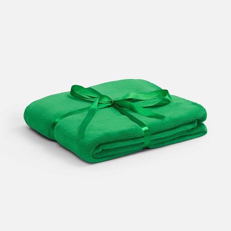 Плед Plush, зеленый