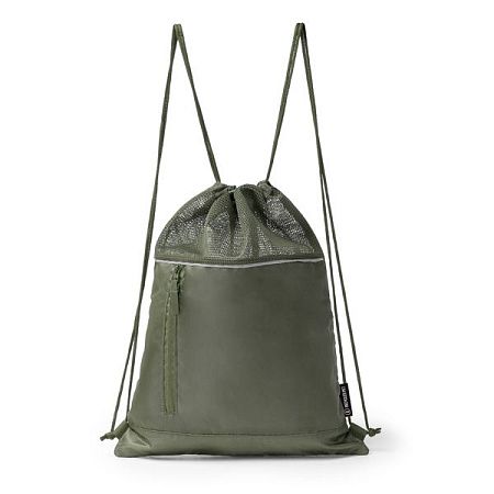 Рюкзак на стяжке MASKOT, темно-зеленый