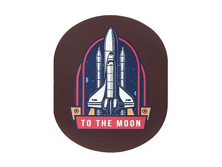 Патч «Овал», soft-touch