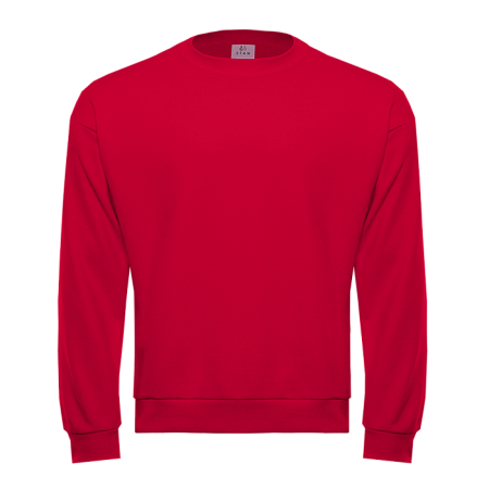 Свитшот унисекс STAN футер без начёса, 350, 96, Красный,  (14)  (46/S)