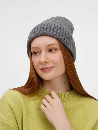 Шапка Laconi, темно-серый меланж