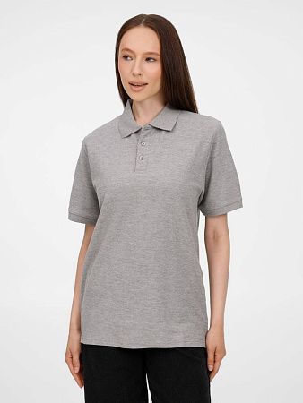 Рубашка поло унисекс Upswing, серый меланж, размер XL