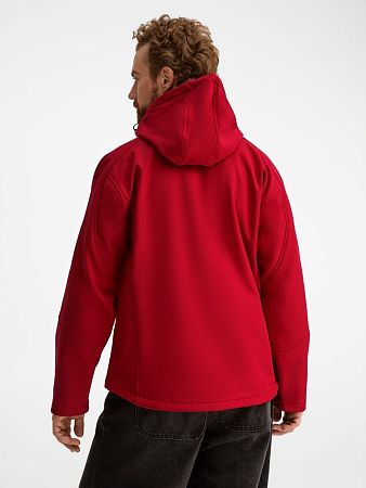 Куртка мужская с капюшоном Replay Men 340, красная, размер XS