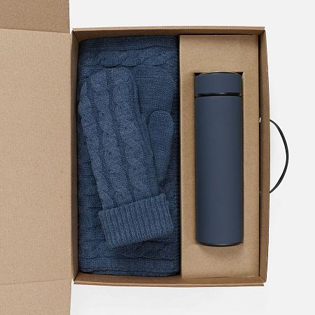 Набор Wintrish, синий меланж, размер S/M