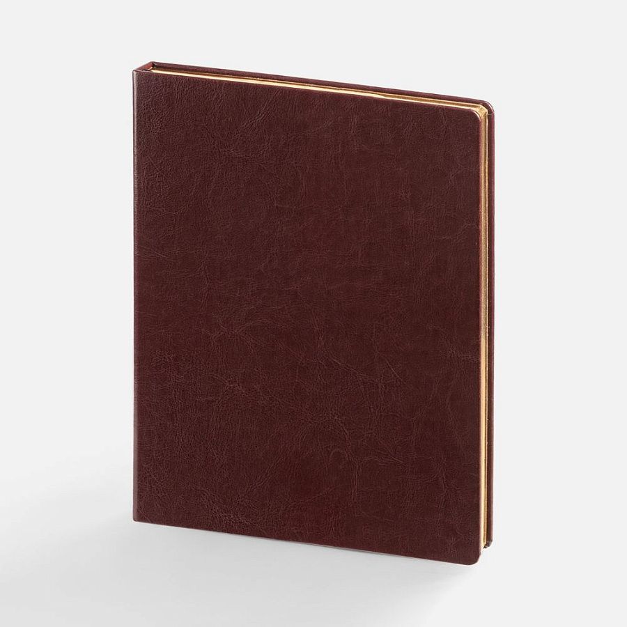 Ежедневник Grand Nebraska на заказ, недатированный, бордовый