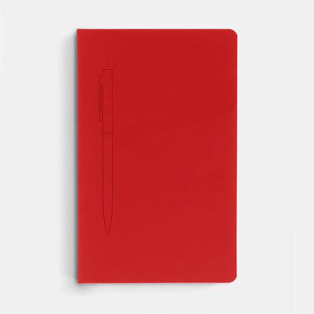 Ежедневник Magnet Shall, недатированный, красный