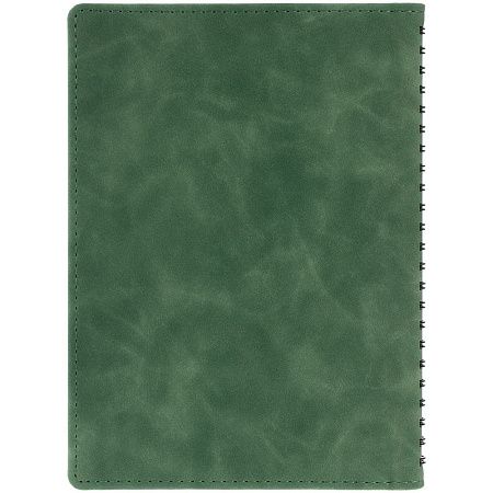 Ежедневник Spring Urban на заказ, недатированный, зеленый