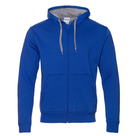 Толстовка мужская STAN с капюшоном на молнии футер с начёсом 280, 17, Синий,  (16/1)  (54/XXL)