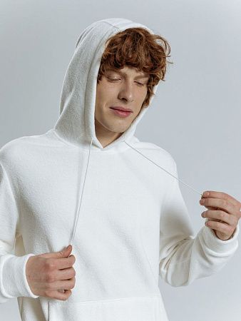 Худи унисекс Prima Vista, белое, размер M
