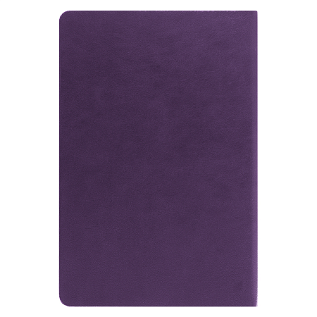 Ежедневник Flexy Ausone A5, фиолетовый, недатированный, в гибкой обложке