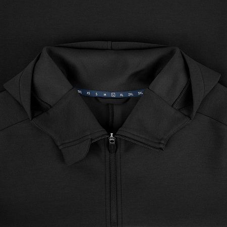 Куртка с капюшоном унисекс Begi, черная, размер M