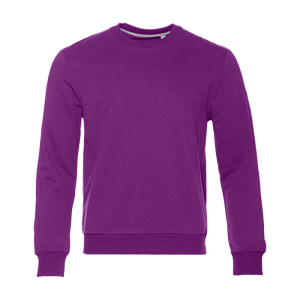Свитшот унисекс STAN футер без начёса, 260, 63, Фиолетовый,  (94)  (56/XXXL)