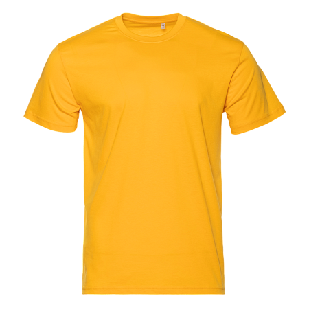 Футболка унисекс STAN, хлопок 150, 51, Жёлтый,  (12/1)  (44/XS)