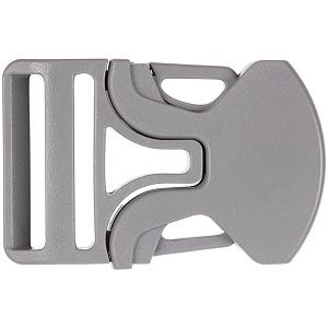 Застежка-пряжка односторонняя Triden, серый