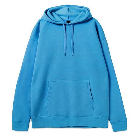 Толстовка с капюшоном Slam 320, бирюзовая, размер S