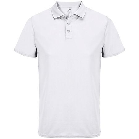 Рубашка поло унисекс Pitcher, белая, размер XXL