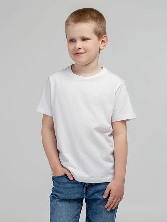 Футболка детская Regent Kids 150, белая, размер 8 лет (118-128 см)