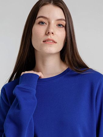 Свитшот унисекс BNC Inspire (Organic), ярко-синий, размер S