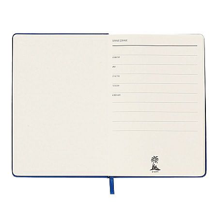 Ежедневник A5 недатированный Dear в твёрдом переплёте, тёмно-синий