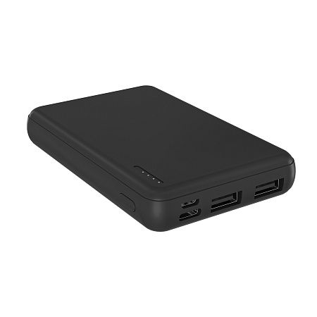 Внешний аккумулятор EFFECT SOFT LIGHT с подсветкой, 5000 мА·ч Черный 5090.08