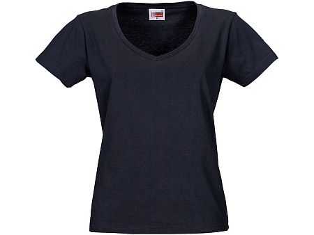 Футболка "Heavy Super Club" женская с V-образным вырезом