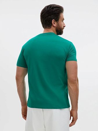 Футболка унисекс Regent 150, зеленая (изумрудная), размер M