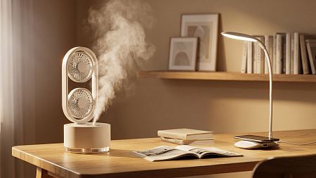 Портативный увлажнитель воздуха "Smart Wind" с двумя вентиляторами